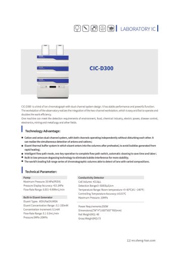 SHINE- Ion Chromatograph CIC-D300