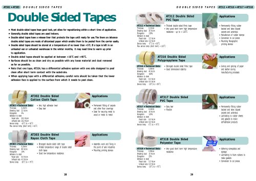 Double Sided Tapes 