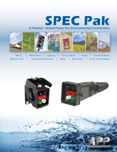 6 Position Environmental SPEC Pak Connector