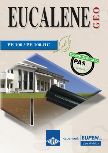 Piping systems in PE100 and PE100RC  for geothermal energy