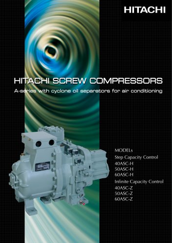 HITACHI SCREW COMPRESSORS