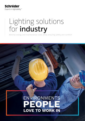 Lighting solutions for industry