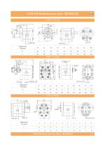 3MF hydraulic gear motor