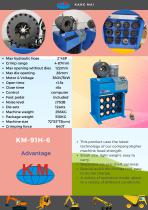 KM-91H-6D Hose Crimping Machine