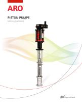 ARO PISTON PUMPS CHOP-CHECK PUMP MODELS