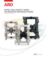 EXPERT AND COMPACT SERIES AIR OPERATED DIAPHRAGM PUMPS