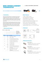 Enclosure Thermostats and Hygrostats