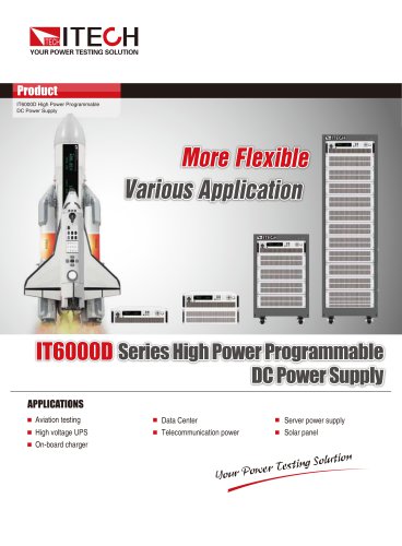 IT6000D High Power Programmable DC Power Supply