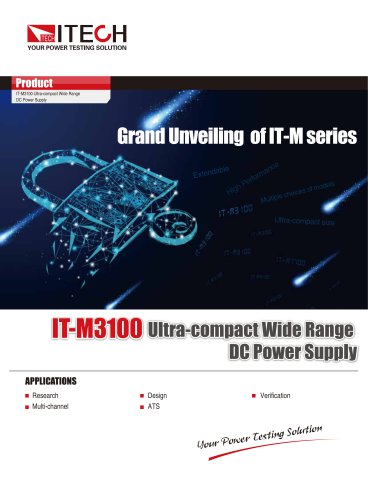 IT8000 Regenerative DC Electronic Load