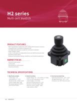 H2 series  Multi-axis joystick