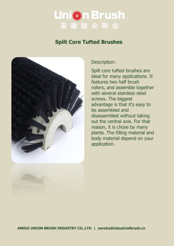 Split Core Tufted Brushes