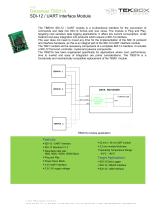 SDI-12 UART interface module datasheet