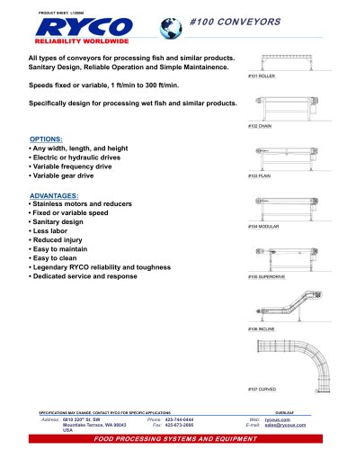 #100 CONVEYORS