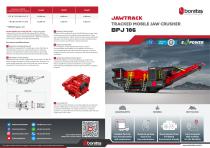 BPJ106 - Boratas Tracked Mobile Jaw Crusher