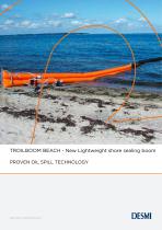 TROILBOOM BEACH - New Lightweight shore sealing boom