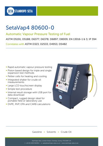 SetaVap4 80600-0