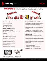MC 6 Mini Crane