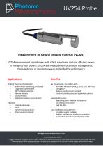 UV254 Probe Datasheet