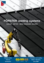 FÖRSTER welding systems GmbH products