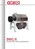 DGC/X STAINLESS STEEL CONICAL DEGERMINATOR