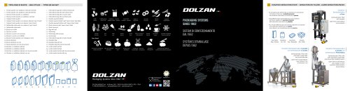 DOLZAN - PACKAGING MACHINES SINCE 1962 MADE IN ITALY