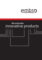 Embro Specialist for Smart Textiles