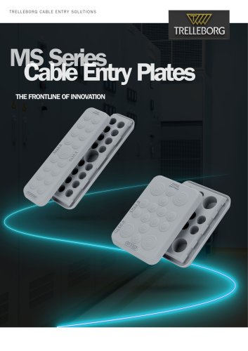 MS Serie Cable Entry Plates