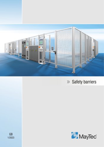 Safety Barriers - 1 / 2023