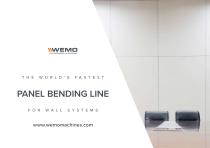 PANEL BENDING LINE F OR WALL SYSTEMS