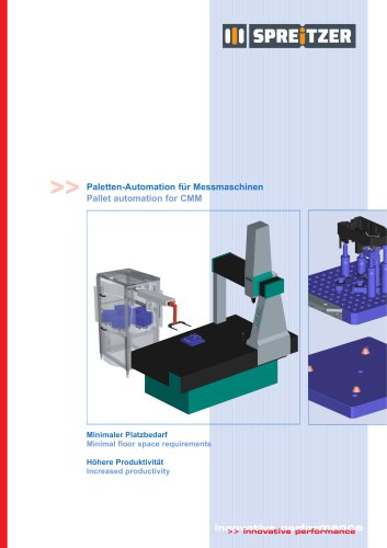 Pallet automation for CMM