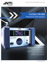 Flexus FX100 Audio Analyzer