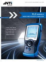 XL2 Audio & Acoustic Analyzer