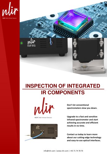 INSPECTION OF INTEGRATED IR COMPONENTS