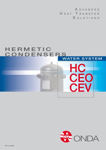 CEO - CEV - HC HERMETIC CONDENSERS