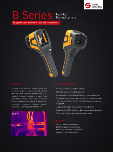 Guide B320V Tool-like Thermal Camera