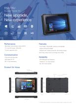 EM-I16J Rugged Tablet PC Specifications at a Glance