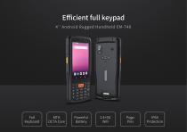  EM-T40 Emdoor Info. Rugged Handheld PDA Commodity details page