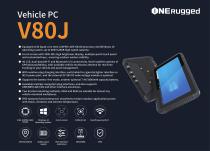 EM-V80J 8 inch Windows Vehicle Tablet