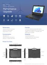 EM-X14A Fully rugged windows 11/10 OS notebook