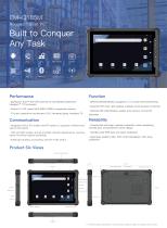 Emdoor Info. EM-Q185M Rugged Tablet PC Specification