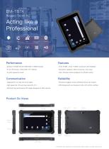 Emdoor Info. EM-T87X Rugged Tablet PC Specification