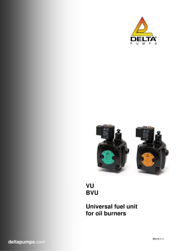 VU-BVU universal biodiesel pump