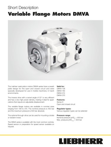 DMVA Short Description