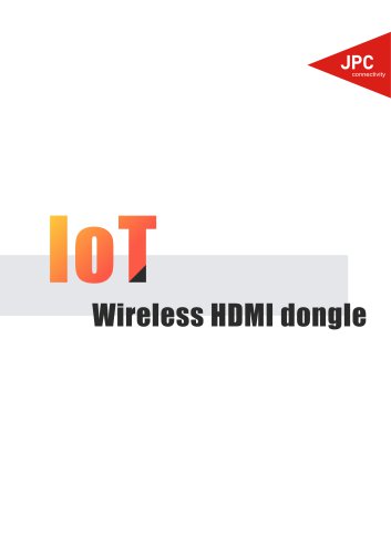 Wireless HDMI dongle