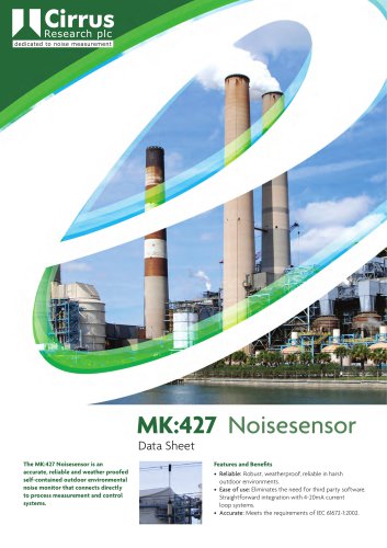 MK:427 Noise Sensor