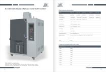 Combined Altitude Temperature Test Chamber BTHQ series