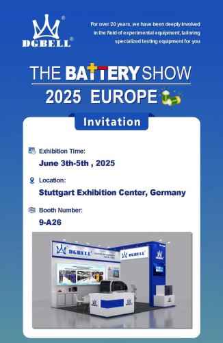 GDBELL 2025 Europe The Battery Show Invitation