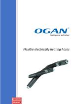 Flexible electrically heating hoses