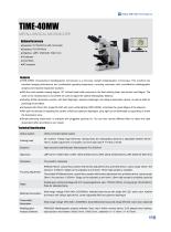 Metallographic Microscope with Computer TIME-40MW