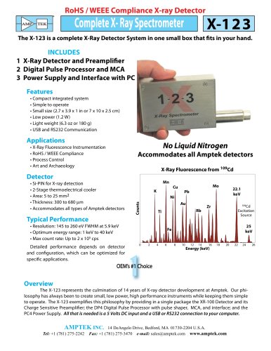 Complete X- Ray Spectrometer